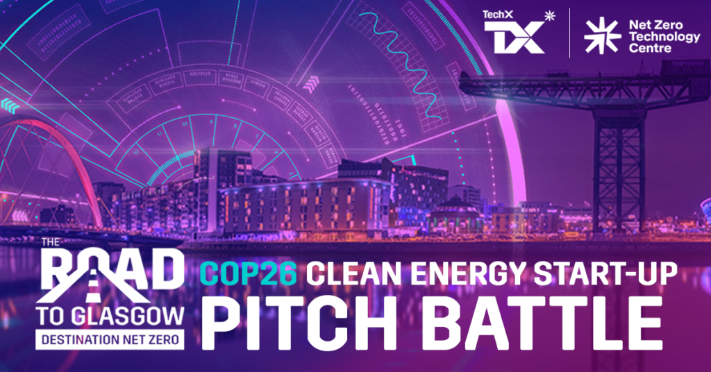 COP26 Clean Energy Start up Pitch Battle poster